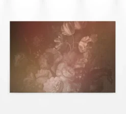 Leinwandbild Blumen, braun, 90x60 cm DD120492