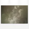 Leinwandbild Blumen, grau, 90x60 cm DD120493