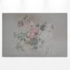 Leinwandbild Blumen, grau, 90x60 cm DD120397