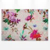 Leinwandbild Blumen, rosa, 90x60 cm DD120347