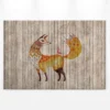 Leinwandbild Fuchs, braun, 90x60 cm DD120480