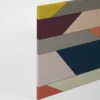 Leinwandbild Geometrie, blau, 90x60 cm DD120503