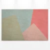 Leinwandbild Geometrische Formen, beige, 90x60 cm DD120510