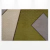 Leinwandbild Geometrische Formen, olivgrün, 90x60 cm DD120433