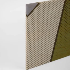Leinwandbild Geometrische Formen, olivgrün, 90x60 cm DD120433