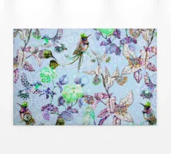 Leinwandbild Kolibris, mehrfarbig, 90x60 cm DD120349
