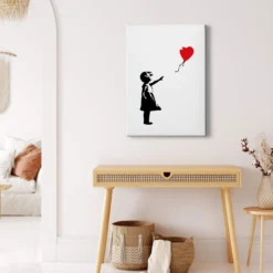 Leinwandbild Mädchen, weiß, 50x70 cm DD123167