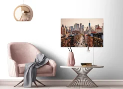 Leinwandbild New York, beige, 90x60 cm DD120325