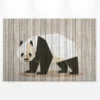 Leinwandbild Panda, weiß, 90x60 cm DD120427
