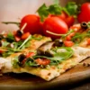 Leinwandbild Pizza, rot, 70x50 cm DD123053