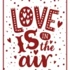 Leinwandbild Typografie, weiß, 50x70 cm DD123147