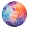 Leinwand Colourful Planet 30 x 45 cm
