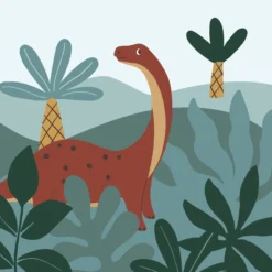 Leinwand Dino Delight 60 x 60 cm