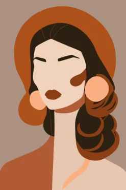 Leinwand Diva 30 x 45 cm