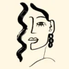Leinwand Faces I 30 x 30 cm