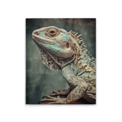 Leinwand Fancy Lizard 40 x 50 cm