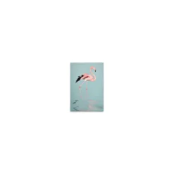 Leinwand Flamingo Water 30 x 45 cm