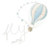 Leinwand Fly Away III 30 x 30 cm