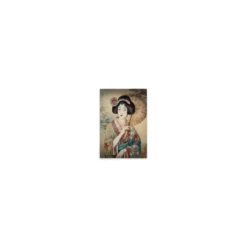 Leinwand Geisha Vintage 30 x 45 cm