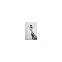 Leinwand Giraffe Portrait 30 x 45 cm