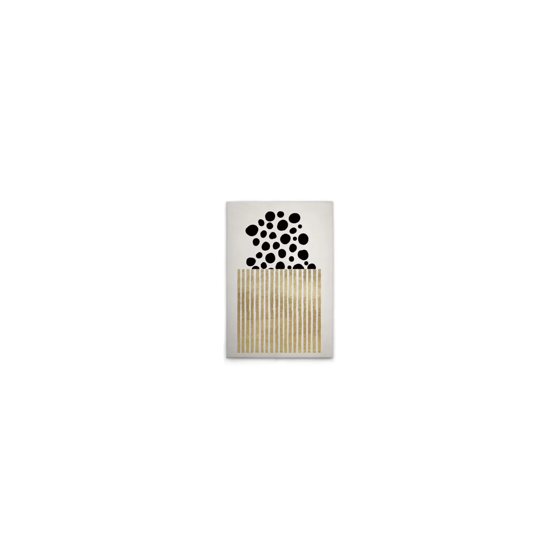 Leinwand Golden Popcorn 30 x 45 cm