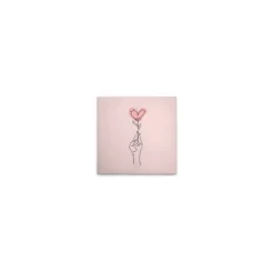 Leinwand Heartlines I 30 x 30 cm
