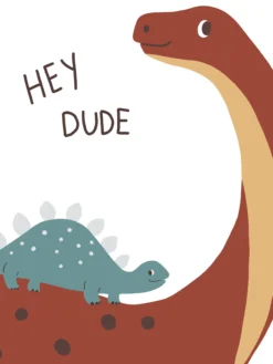 Leinwand Hey Dude II 30 x 40 cm