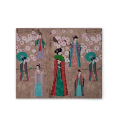 Leinwand Kimono II 50 x 40 cm