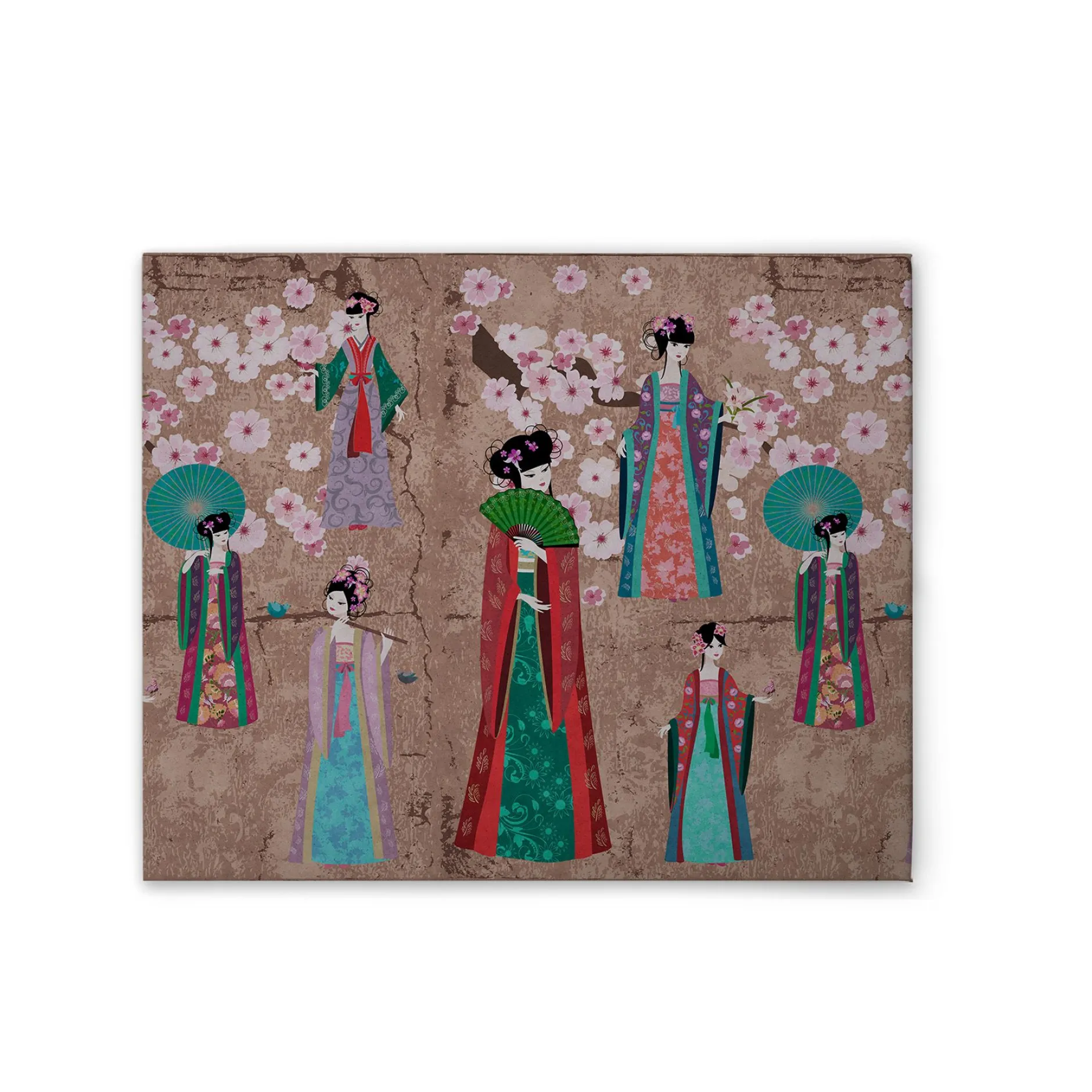 Leinwand Kimono II 50 x 40 cm