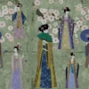 Leinwand Kimono I 50 x 40 cm
