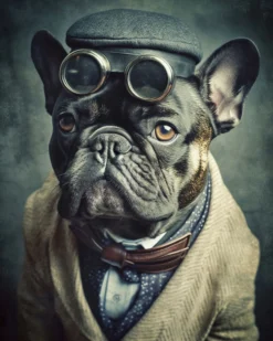 Leinwand Mr.Bulldog 40 x 50 cm