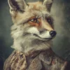 Leinwand Mr.Fox 40 x 50 cm