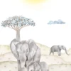 Leinwand Safari Squad II 30 x 40 cm