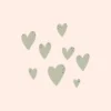 Leinwand Simple Hearts 30 x 45 cm