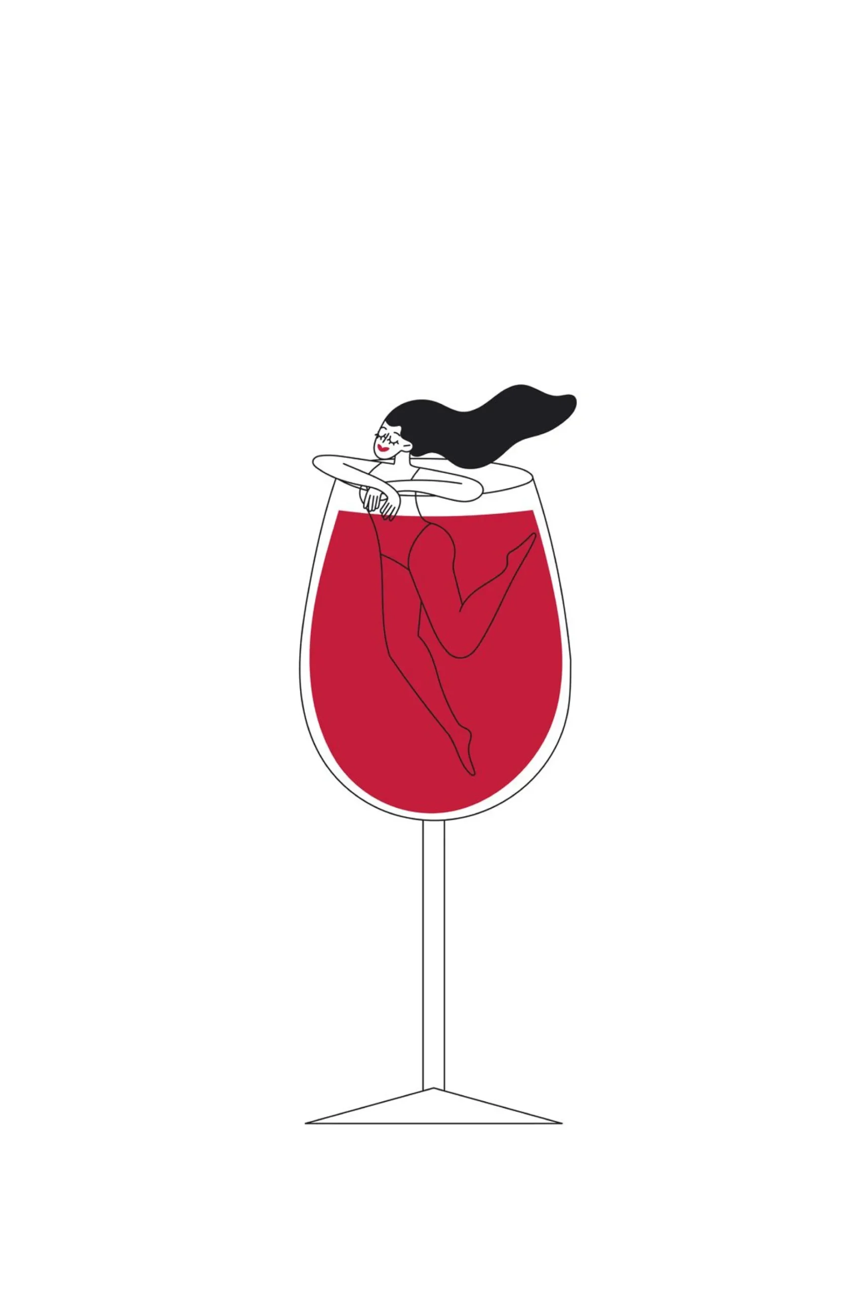 Leinwand Wine Love III 30 x 45 cm
