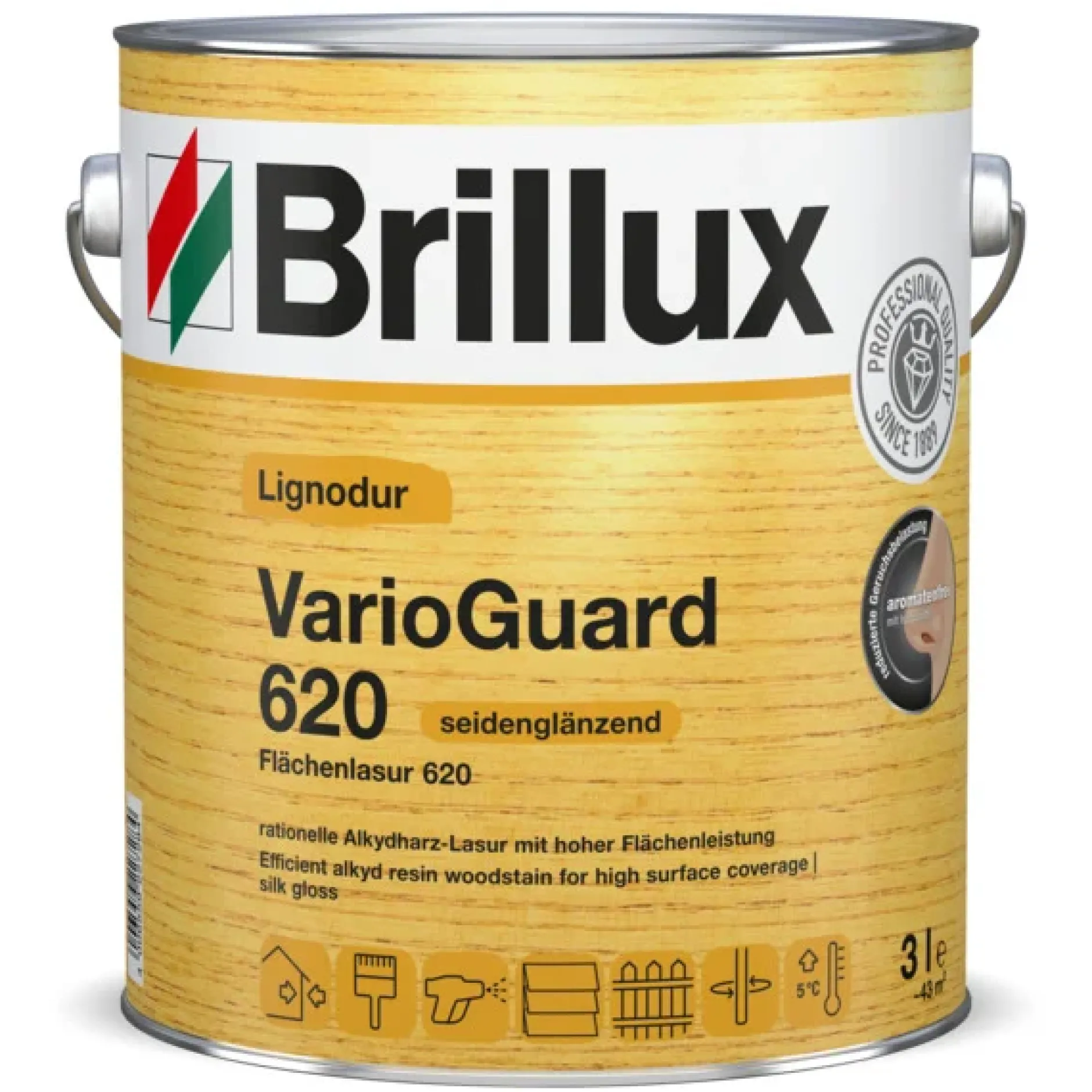 Lignodur VarioGuard 620 Graphit 750 ml