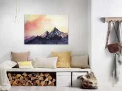 Livingwalls Leinwand, Berge, Himmel, 90x60 cm DD120293