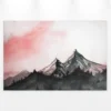 Livingwalls Leinwand, Berglandschaft, Himmel, 90x60 cm DD120294