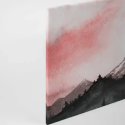 Livingwalls Leinwand, Berglandschaft, Himmel, 90x60 cm DD120294