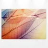 Livingwalls Leinwand, Blatt, Blattadern, 90x60 cm DD120272
