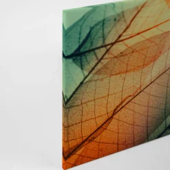 Livingwalls Leinwand, Blätter, Transparenz, 90x60 cm DD120273