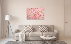 Livingwalls Leinwand, Rosen, Blumenblätter, 90x60 cm DD120257