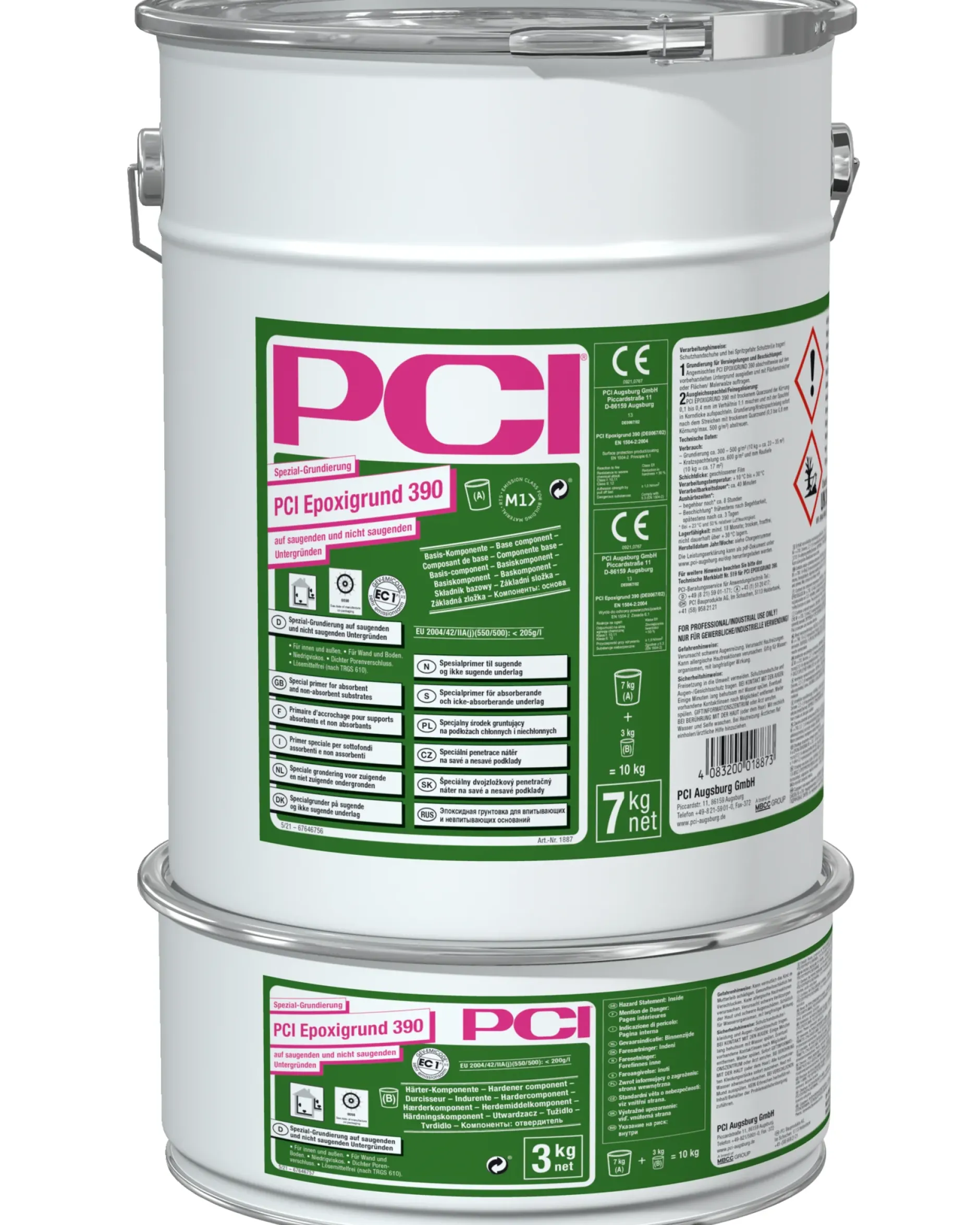 PCI Epoxigrund 390 2K-Set transparent 1 kg
