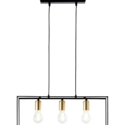 Pendelleuchte Amber - Metall Gold