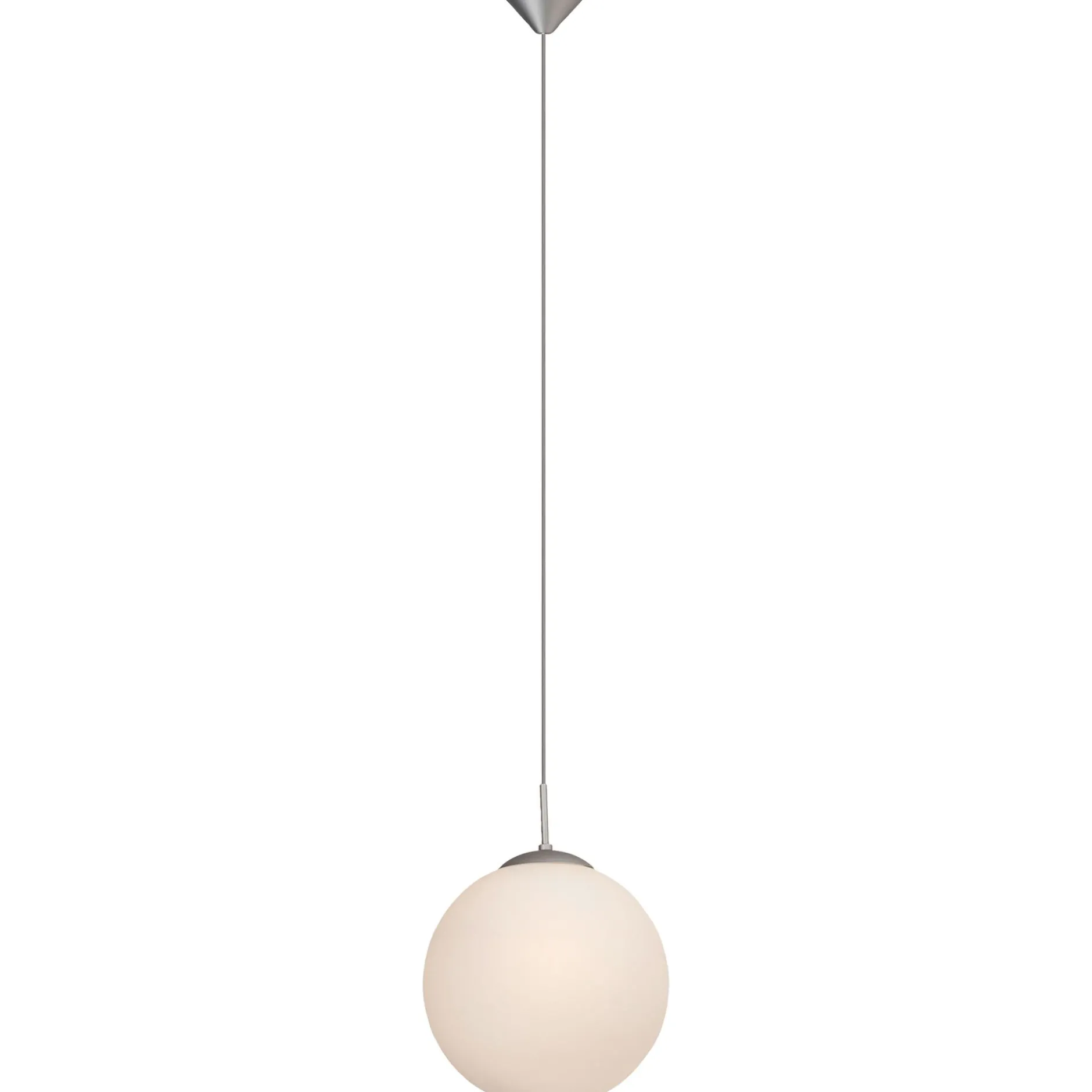 Pendelleuchte aus Glas - Fritz - Metallic
