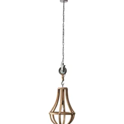 Pendelleuchte aus Holz - Elif - Braun