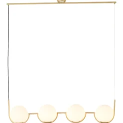 Pendelleuchte Ian - Glas Gold