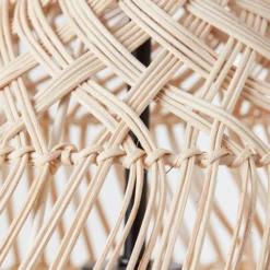 Pendelleuchte Lionel - Rattan Braun