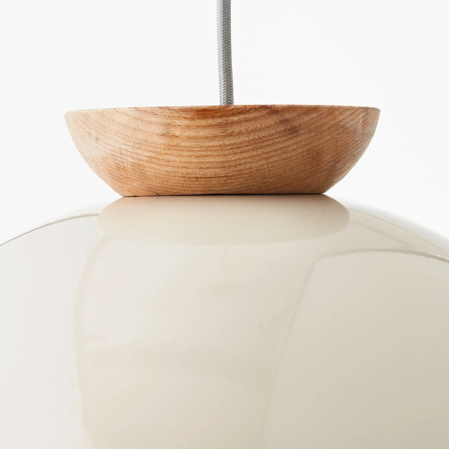 Pendelleuchte Lorena - Holz Beige