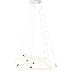 Pendelleuchte Mariam - Chrom Metallic